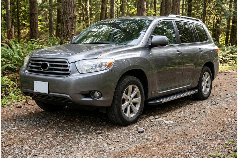 Toyota Highlander 2008–2013 Bočné nášľapy Duru (2 ks, hliník) Image