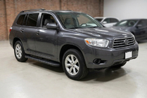 Toyota Highlander 2008–2013 Bočné nášľapy Bosphorus Black (2 ks, hliník) fotografia 1