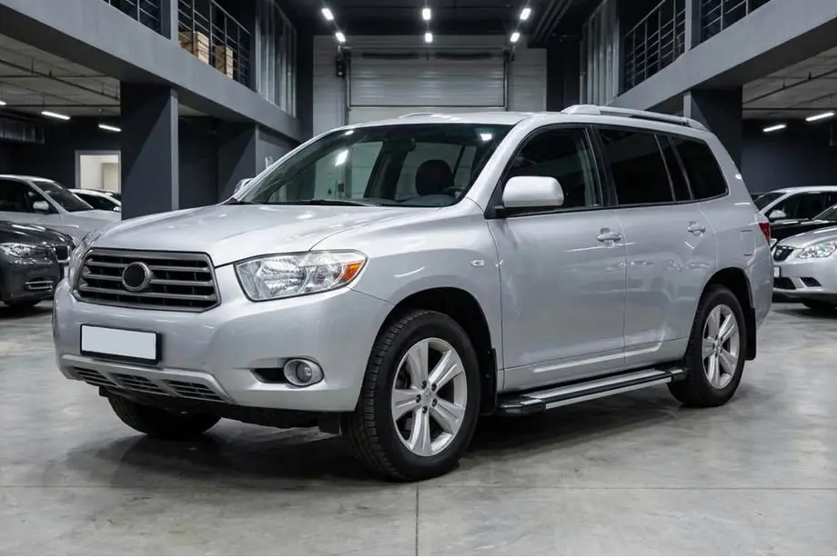 Toyota Highlander 2008–2013 Bočné nášľapy Rainbow (2 ks, hliník) Image