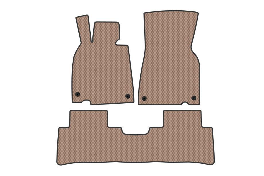 Mercedes EQE Gumené rohože Carsuit (Béžová) Image