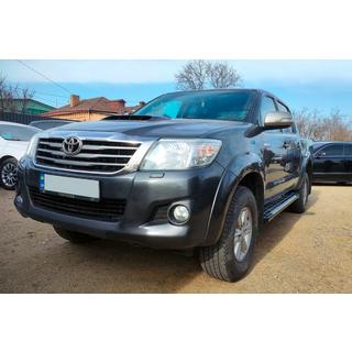 Bočné nášľapy Sunrise (2 ks, hliník) Toyota Hilux 2006–2015 fotografia 1