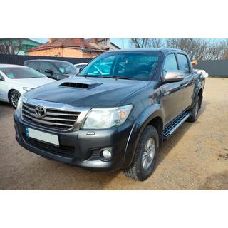 Bočné nášľapy Sunrise (2 ks, hliník) Toyota Hilux 2006–2015 fotografia 3