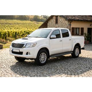 Bočné nášľapy Bosphorus Black (2 ks, hliník) Toyota Hilux 2006–2015 fotografia 1