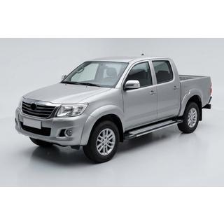 Bočné nášľapy Rainbow (2 ks, hliník) Toyota Hilux 2006–2015 fotografia 1