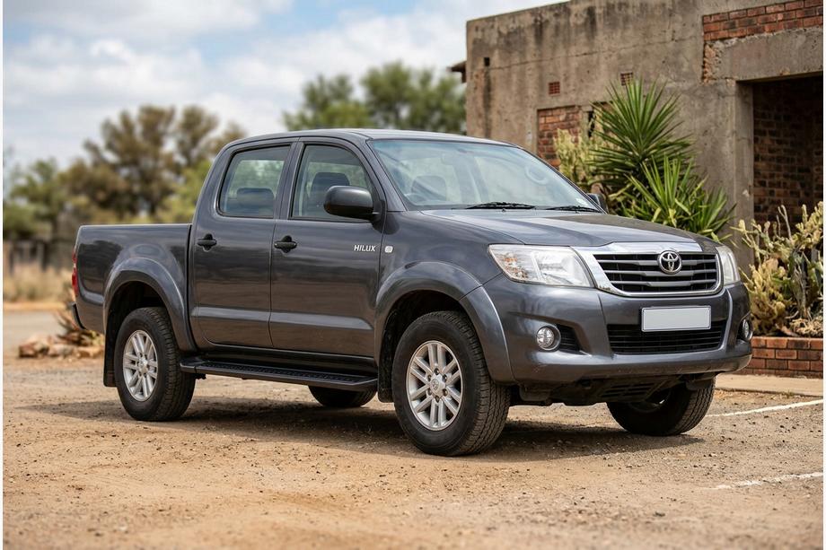 Toyota Hilux 2006–2015 Bočné nášľapy Allmond Black (2 ks, hliník) Image