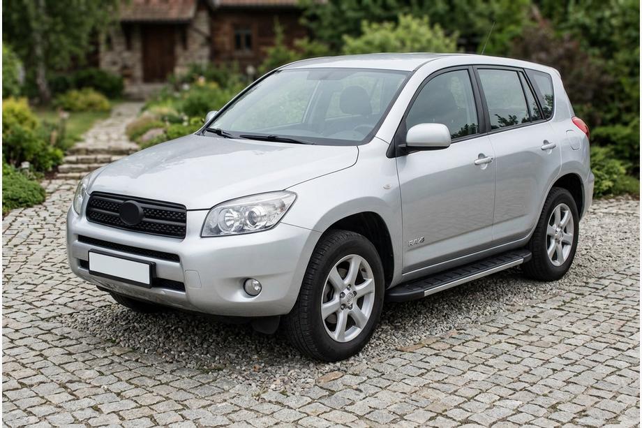 Toyota Rav 4 2006–2013 Bočné nášľapy Duru (2 ks, hliník) Image