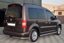 Volkswagen Caddy 2020– Bočné rúrky BB001 (2 ks, nerez) fotografia 7