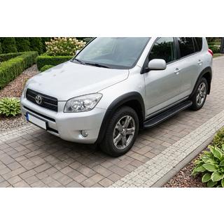 Bočné nášľapy Bosphorus Black (2 ks, hliník) Toyota Rav 4 2006–2013 fotografia 1