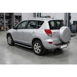 Bočné nášľapy Tayga Grey (2 ks, hliník) Toyota Rav 4 2006–2013 fotografia 1