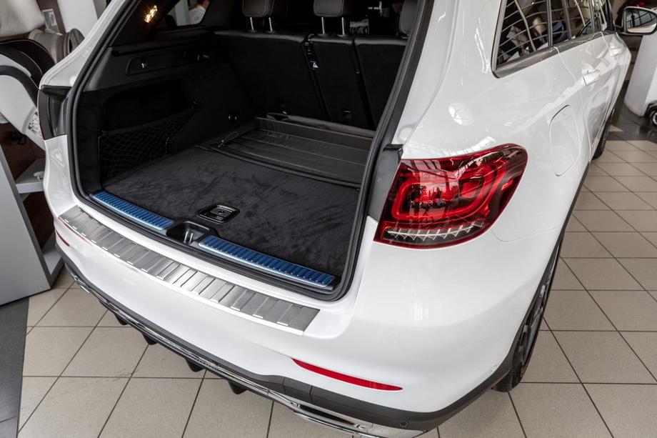 Mercedes GLC X253 2015–2022 Nerezový kryt zadného nárazníka Carmos (2019-2022) Fotografia 3