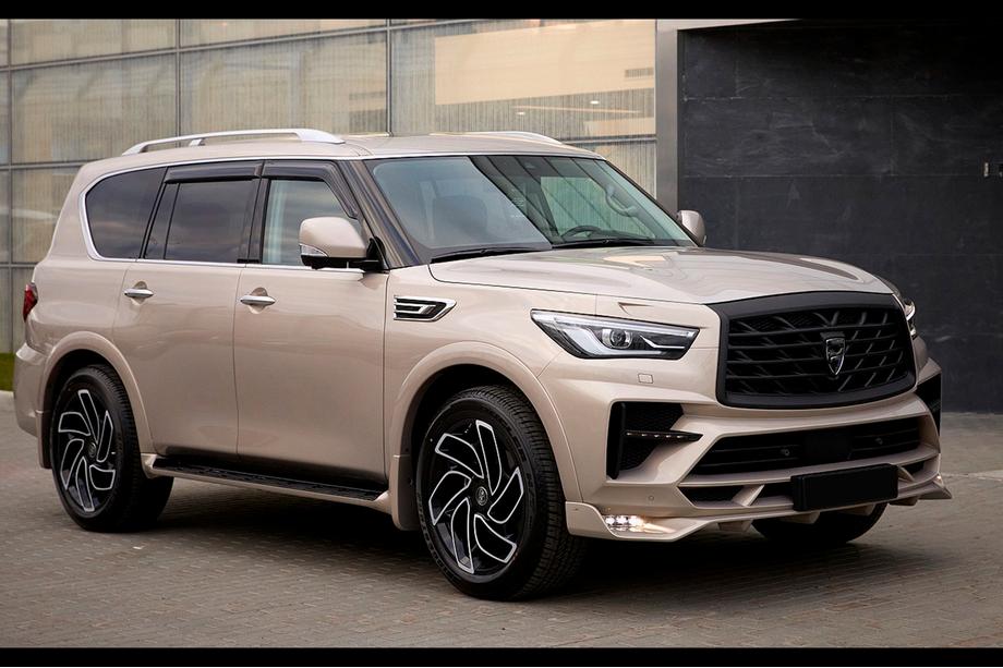 Infiniti QX80 2013–2024 Kompletný body kit LRT-Design (pre 2018-2024) Fotografia 2