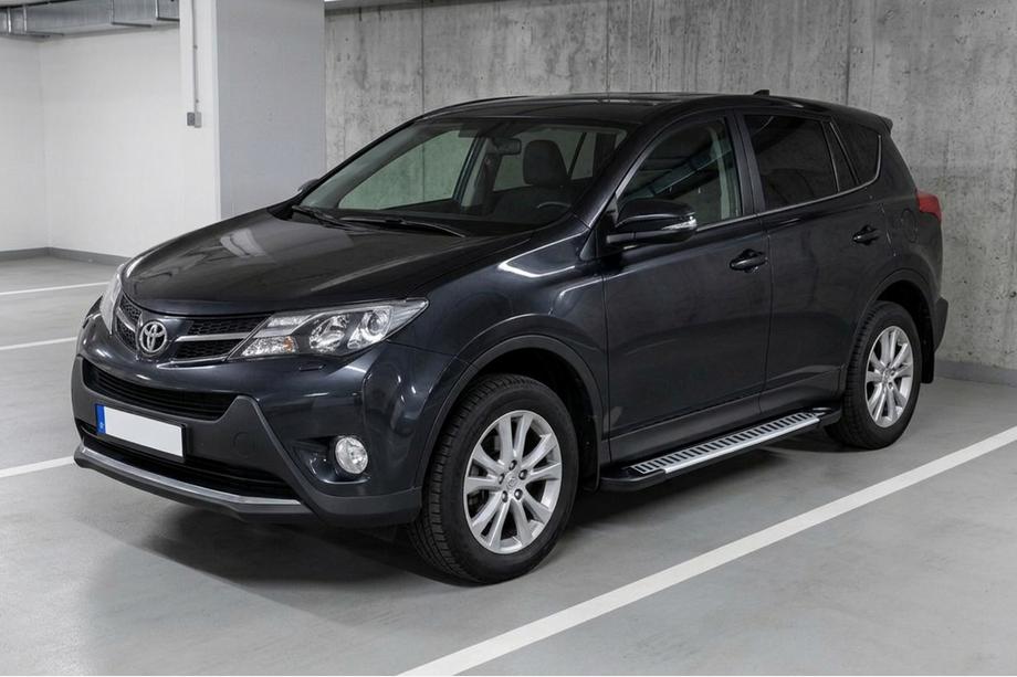Toyota Rav 4 2013–2018 Bočné prahy Line (2 ks, hliník) Image