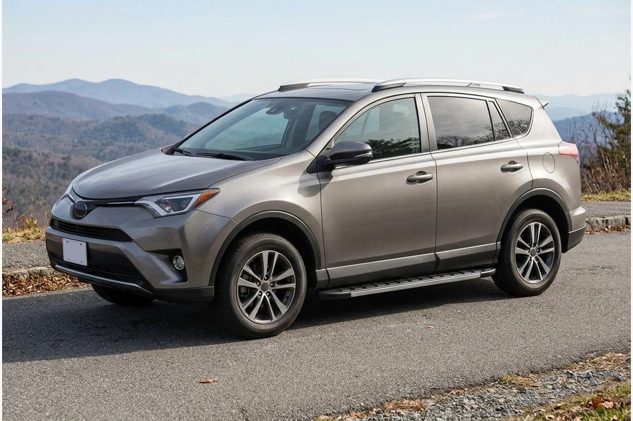 Toyota Rav 4 2013–2018 Bočné nášľapy Duru (2 ks, hliník) Image