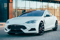 Tesla Model S 2012– LRT-Design Carbon karosársky kit fotografia 1