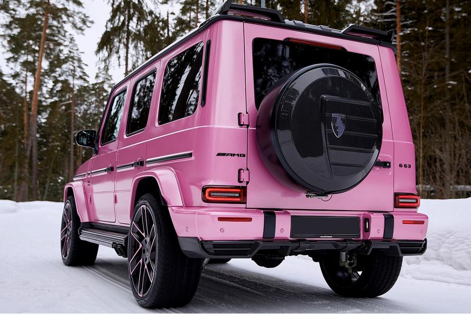 Mercedes G-Class W463 2018–2024 Karosársky kit LRT Carbon (pre G63 AMG) Fotografia 6