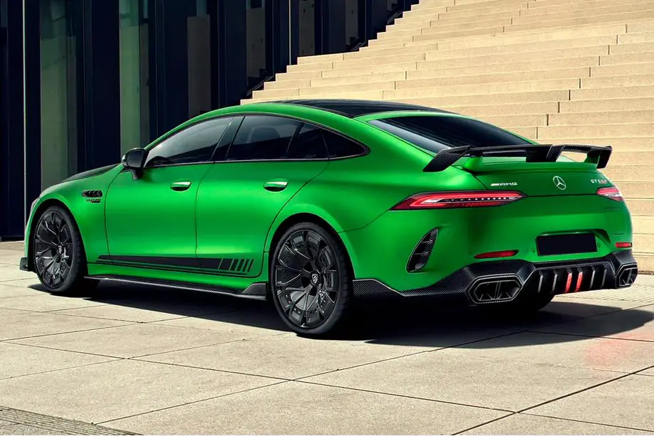 Mercedes AMG GT 4 X290 2018– LRT Carbon bodykit (pre GT63 2024+) Fotografia 2