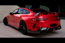 Mercedes AMG GT 4 X290 2018– LRT Carbon bodykit (pre GT63 2018-2022) fotografia 2
