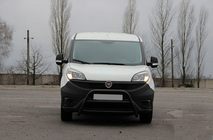 Fiat Doblo II 2010–2022 Kengurín WT022 Black (nerez) fotografia 1
