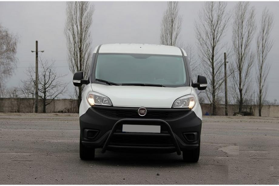 Fiat Doblo II 2010–2022 Kengurín WT022 Black (nerez) Image