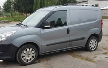 Fiat Doblo II 2010–2022 Bočné rúrky Black (2 ks, nerez) fotografia 3