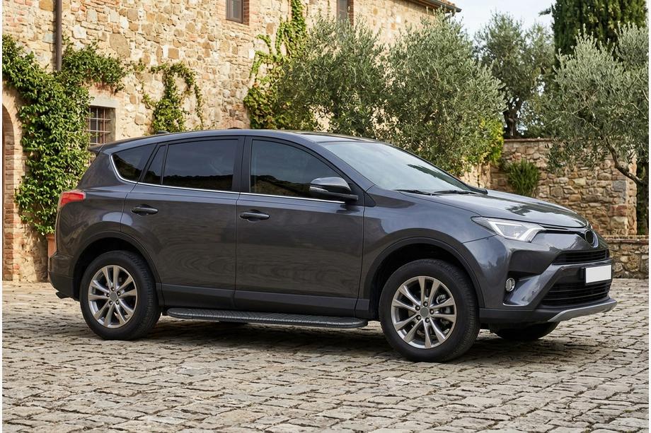 Toyota Rav 4 2013–2018 Bočné nášľapy Bosphorus Black (2 ks, hliník) Image