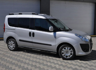 Opel Combo 2012–2018 Bočné rúrky Black (2 ks, nerez) fotografia 3