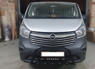 Opel Vivaro 2015–2019 Predný ochranný rám WT004 Black (nerez) fotografia 2