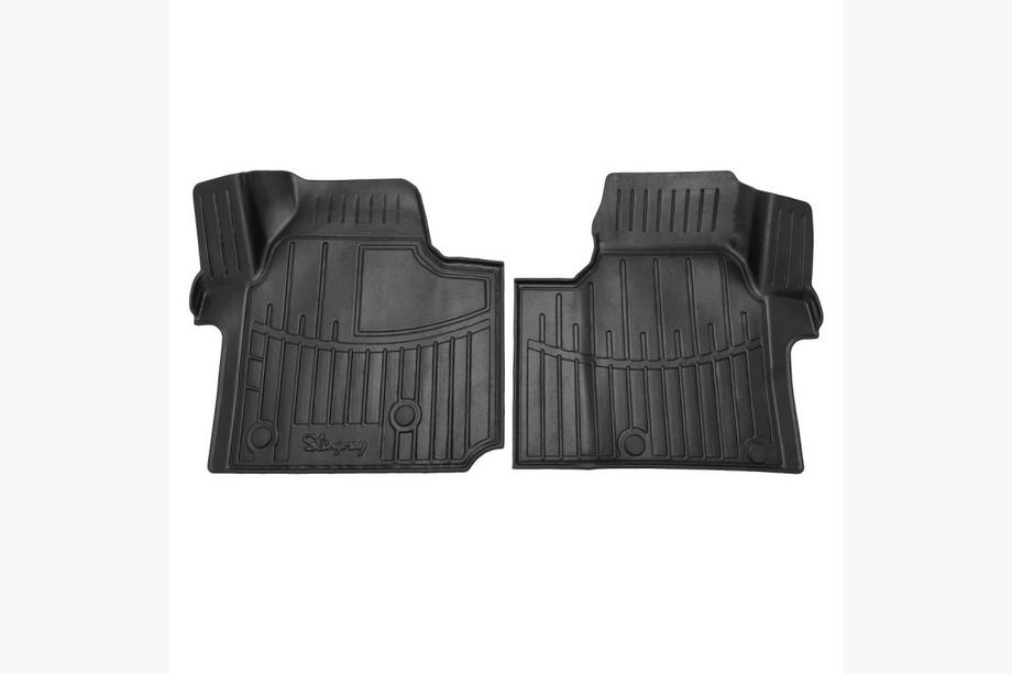 Volkswagen T7 2021– Stingray 3D predné gumové rohože (1+2, 2 ks) Image