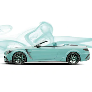 Sada bodykitu MNSR Carbon (pre S63 Cabrio 2017–2020, kovaný karbón) fotografia 3