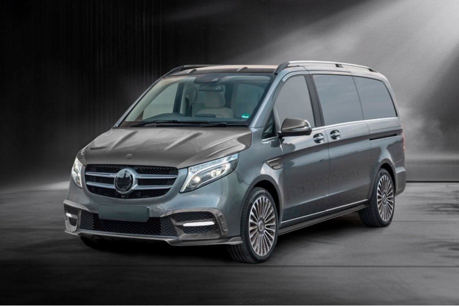 Mercedes Vito/V-trieda W447 2014– Sada bodykitu MNSR Carbon V1 (pre V-Class) Fotografia 1