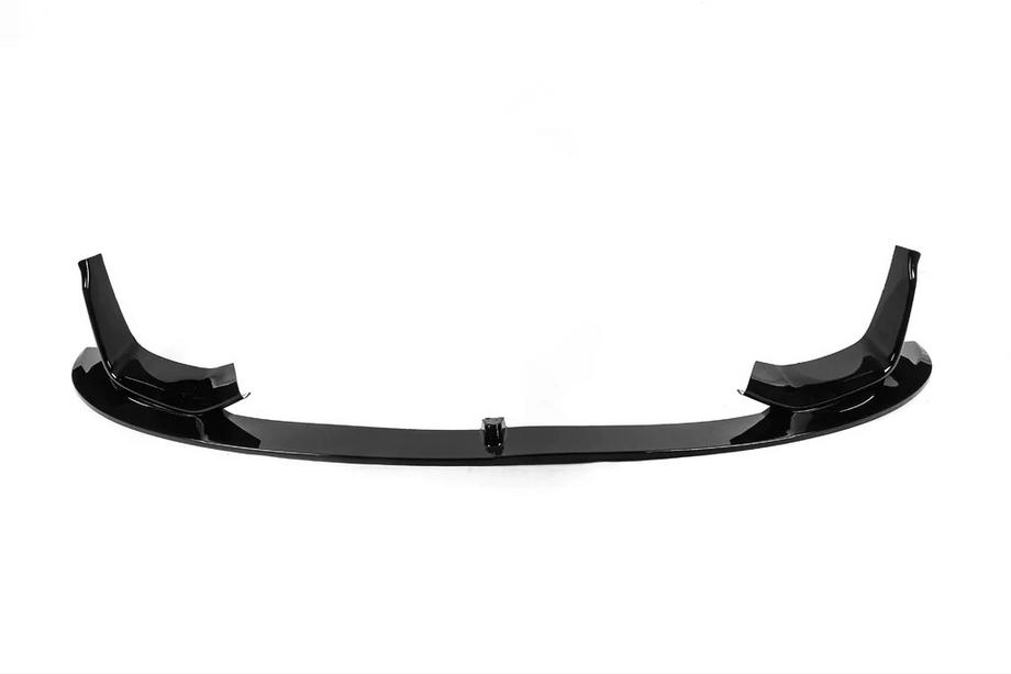 BMW 4 séria F32/F33/F36 2012–2020 Výpredaj: Predný lip spojler DPT V-3 (pre M4, čierny lesk) Fotografia 1