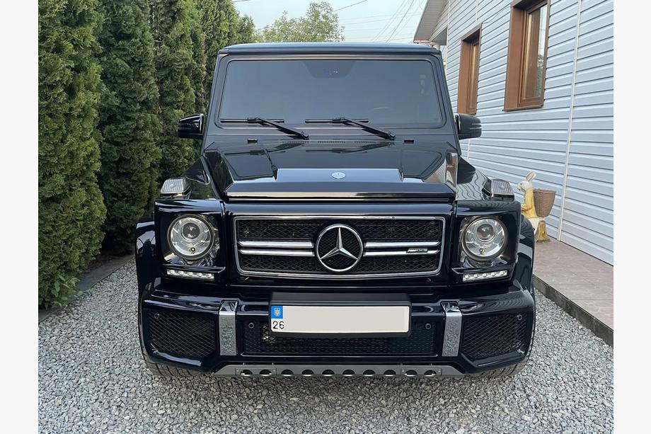 Mercedes G class W463 1990–2018 Kryty predných svetlometov (sada s upevnením) Fotografia 1