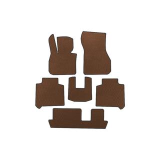 EVA autokoberce (3 rady, pre F46, hnedé) BMW rad 2 Active Tourer F45/F46 2014–2021