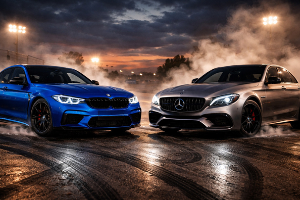 BMW M5 F90 vs Mercedes-AMG E63 S: Porovnanie nemeckých supersedanov Fotografia 1