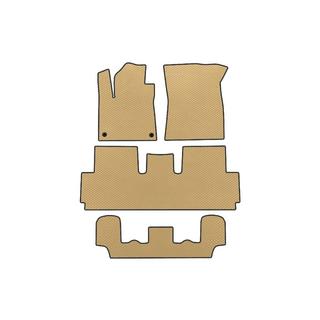 EVA autokoberce do interiéru (pre Grand, 3 rady, béžové) Citroen C-4 Picasso 2013–2022