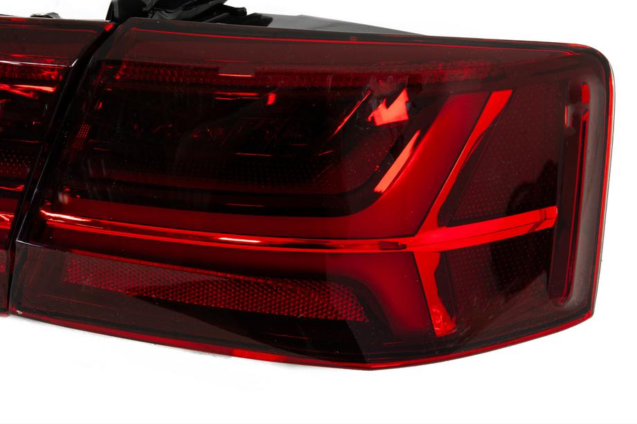 Audi A6 C7 2011–2018 Zadné LED svetlá High-Profile (2014–2018, 2 ks) Fotografia 6
