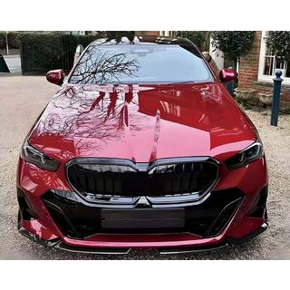 Predný lip spojler nárazníka Lip Gloss Black (pre M-Sport) BMW 5/i5 séria G60/G60E/G61 2023– fotografia 2