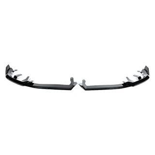 Predný lip spojler nárazníka Lip Gloss Black (pre M-Sport) BMW 5/i5 séria G60/G60E/G61 2023– fotografia 3
