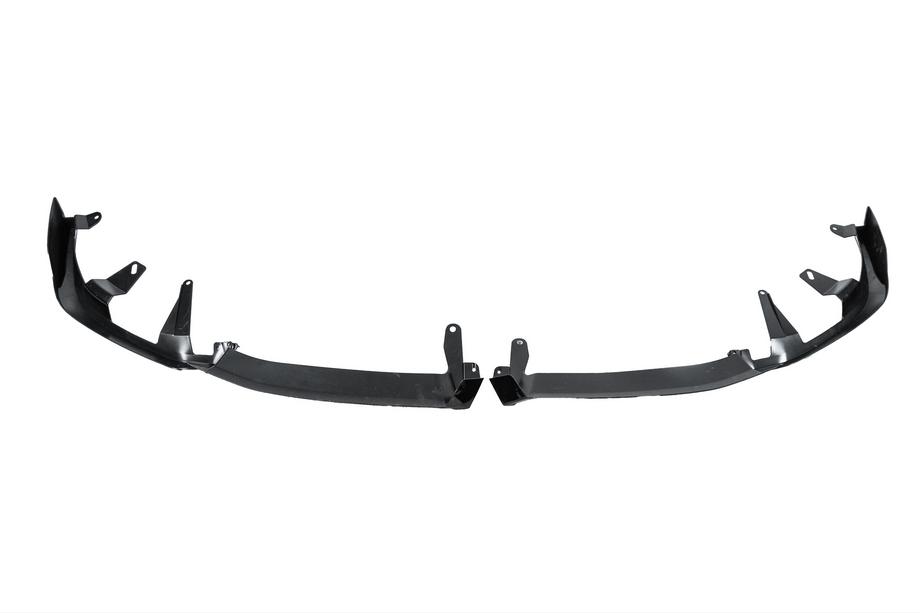 BMW 5/i5 séria G60/G60E/G61 2023– Predný lip spojler nárazníka Lip Gloss Black (pre M-Sport) Fotografia 8