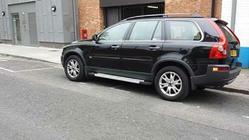 Volvo XC90 2002–2014 Bočné nášľapy Allmond Grey (2 ks, hliník) fotografia 3