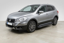 Suzuki SX4 S-Cross 2013–2016 Bočné nášľapy Bosphorus Black (2 ks, hliník) fotografia 1