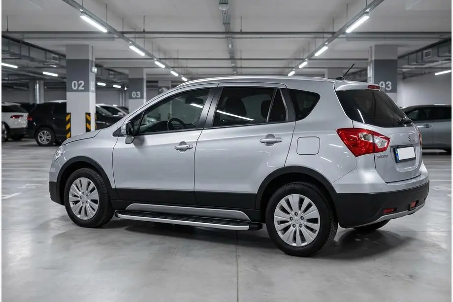 Suzuki SX4 S-Cross 2013–2016 Bočné nášľapy Fullmond (2 ks, hliník) Image
