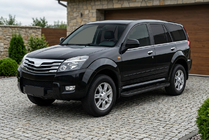 GreatWall Haval/Hover H3 2005–2013 Bočné nášľapy RedLine Black (2 ks, hliník) fotografia 1