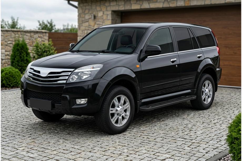GreatWall Haval/Hover H3 2005–2013 Bočné nášľapy RedLine Black (2 ks, hliník) Image