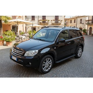 Bočné nášľapy Allmond Black (2 ks, hliník)
