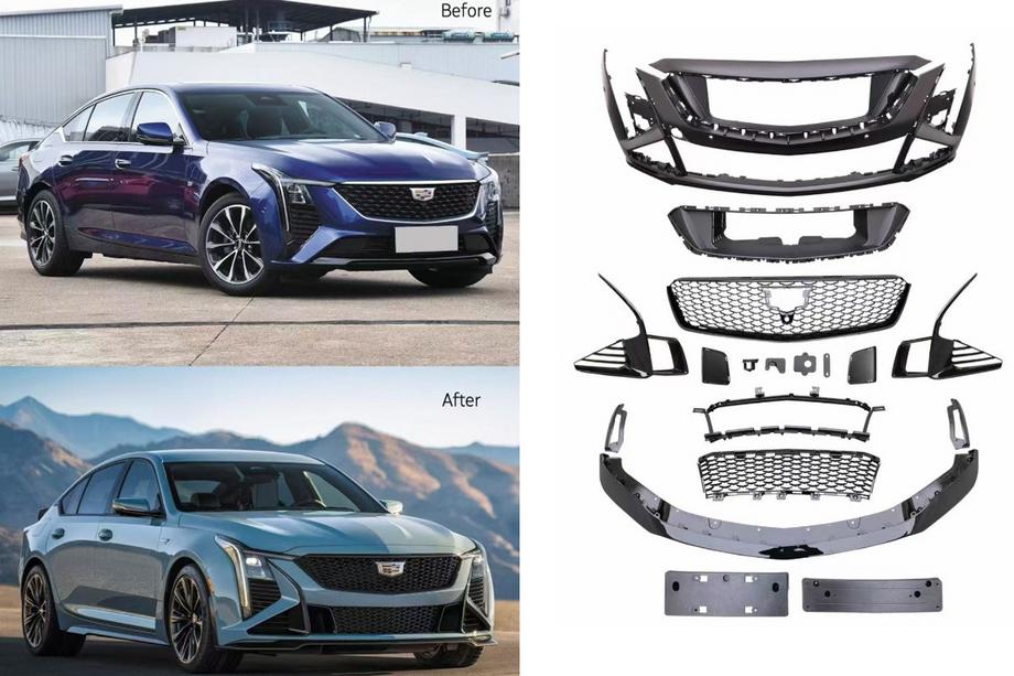 Cadillac CT5 2019– Predný nárazník komplet CT5-V Blackwing (pre 2025+) Fotografia 1