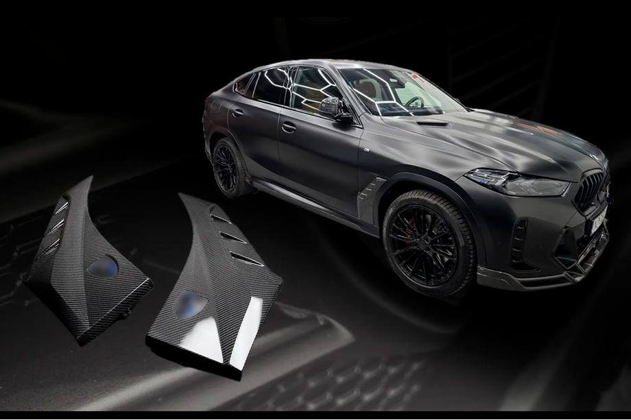 BMW X6 G06 2019–2027 LRT rozšírenia blatníkov (2023+, karbón) Fotografia 1