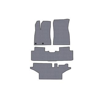 Gumové rohože do interiéru Carsuit (3 rady, sivé) Peugeot 5008 2024– fotografia 1