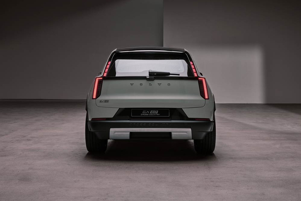 Prehľad Volvo EX60 Cross Country: technické parametre, výbava, fotografie Fotografia 4