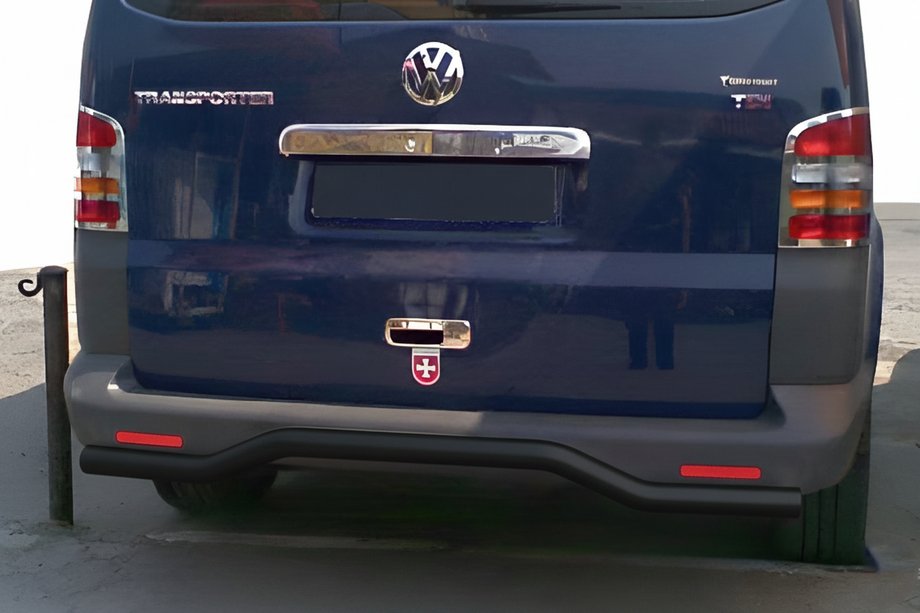 Volkswagen T5 Multivan 2003–2010 Zadný oblúk Wave Black (nerez) Image